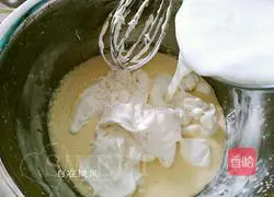 Illustration of how to make yogurt jelly cheesecake 7