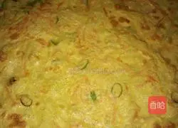 Watermelon skin egg pancake recipe 6