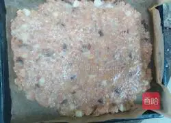 Illustration of how to make beef cake 4