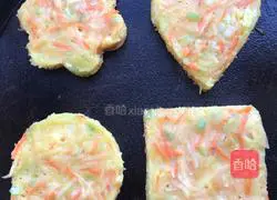 Illustration of how to make green onion and potato egg pancakes 6