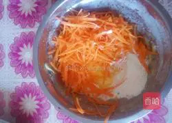 Carrot Egg Pancake Recipe Illustration 3