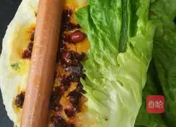 Illustration of how to make egg-filled pancakes 4