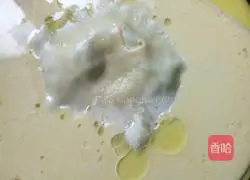 Illustration of how to make fried egg sweet potato cake 6