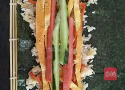 Japanese sushi recipe illustration 4