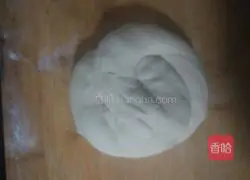 Illustration of making dough scallion pancakes 12