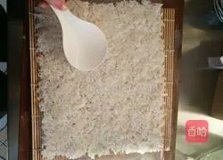 Illustration of how to make sushi 1