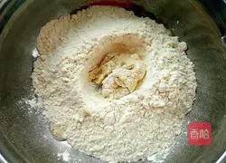 Illustration of how to make dough pancakes 2