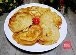 Illustration of making noodles pancakes 7