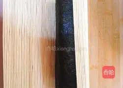 Illustration of how to make sushi 3