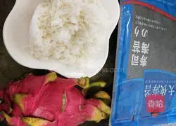 Red Dragon Fruit Banana Sushi Recipe Illustration 1