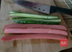 Illustration of how to make sushi 4