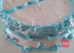 Fruit Cream Cake Recipe Illustration 6