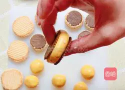 Pumpkin Glutinous Rice Sandwich Cake Recipe Illustration 14