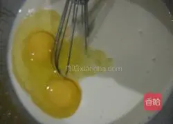 Illustration of how to make egg pancakes 4