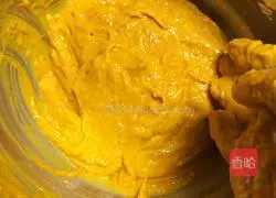 Illustration of how to make pumpkin glutinous rice sandwich cake 7