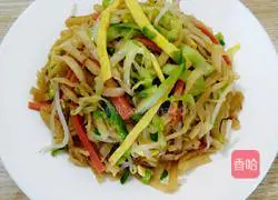 Fry cabbage Illustration of how to make cakes 10