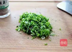 Illustration of how to make salt and pepper pancakes 5