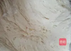 Illustration of how to make scallion pork pie 1