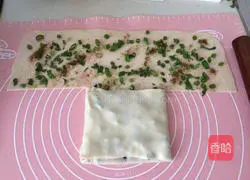 Nine-layer pepper, chive and scallion soft cake recipe illustration 7