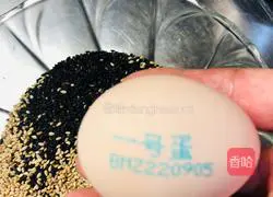 Black sesame seeds Shortbread recipe illustration 6