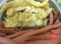 Illustration of how to make sushi 3