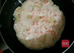 Illustration of how to make egg and carrot pancakes 2