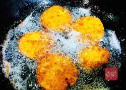 Illustration of how to make sweet potato bean paste cake 6