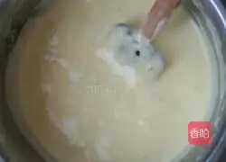 French sponge cake.Illustration of how to make it 6