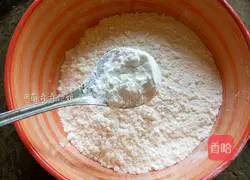 Illustration of how to make breakfast pancakes 2