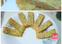 How to make carrot and egg pancakes Illustration 4