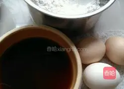 Illustration of how to make homemade egg pancakes 1