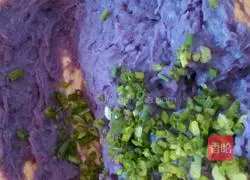 Purple potato cake recipe illustration 5