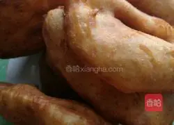 Fry dough Illustration of how to make fried cakes 7