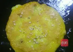 Illustration of how to make glutinous rice cakes with pumpkin bean paste 6