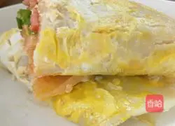 Illustration of how to make pancakes and fruits 8