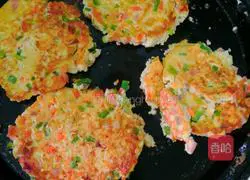 Illustration of how to make pan-fried bean cake 5