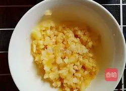 Illustration of how to make apple pancakes 2