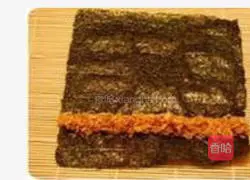 Illustration of how to make piggy sushi 4