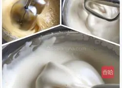 Illustration of how to make cocoa sponge cake 2