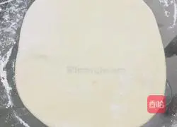 Illustration of how to make scallion pancakes 1