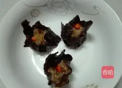 Illustration of how to make sushi and seaweed shumai 9