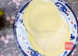 Illustration of how to make spinach cake 4