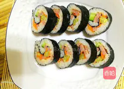 Sushi Recipe Illustration 4