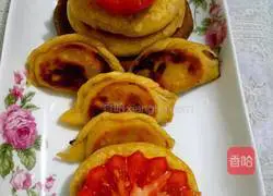 Illustration of how to make egg, milk and vegetable cakes 11