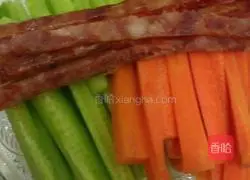 Illustration of how to make sushi 1