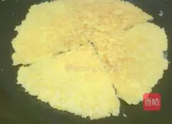 Illustration of how to make fried rice cakes 4