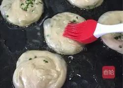 Scallion pancakes Illustration of how to do it 16