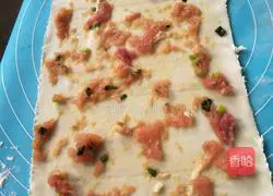 Illustration of making homemade thousand-layer meatloaf 6