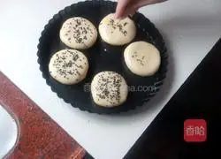 Illustration of how to make mung bean cakes 9