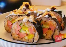 How to make sushi rolls Illustration 10